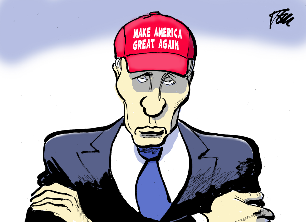  PUTIN AND ELECTIONS USA by Tom Janssen