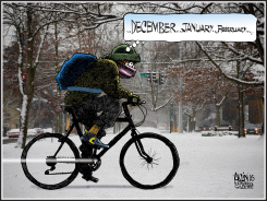 KEEP PEDALING by Terry Mosher
