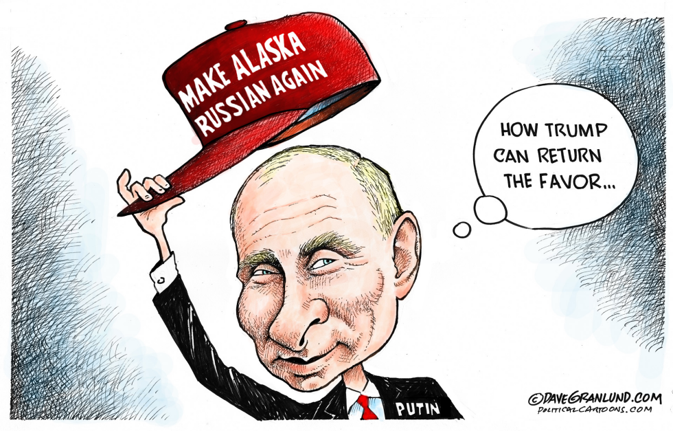  PUTIN AND TRUMP FAVOR by Dave Granlund