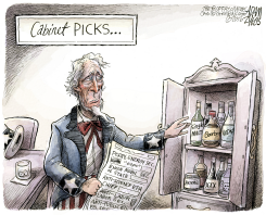 TRANSITIONING TO TRUMP  by Adam Zyglis