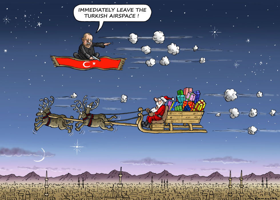 SANTA CLAUS IN TURKEY