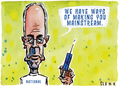 BRASH IN THE MAINSTREAM by Chris Slane