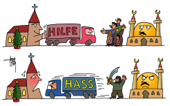 HILFE UND HASS by Arend Van Dam