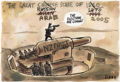 IMMIGRATION SCARES by Chris Slane