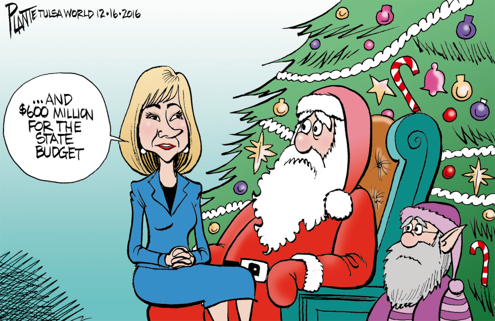Asking Santa for State Budget