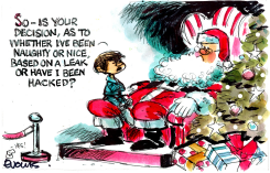 SANTAS DECISION by Malcolm Evans