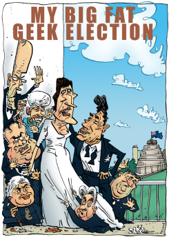 MY BIG FAT GEEK ELECTION by Chris Slane