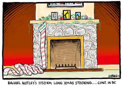 PIPPI MOTLEYS LONG LONG LONG STOCKING by Ingrid Rice