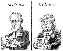 DEALMAKERS by Adam Zyglis