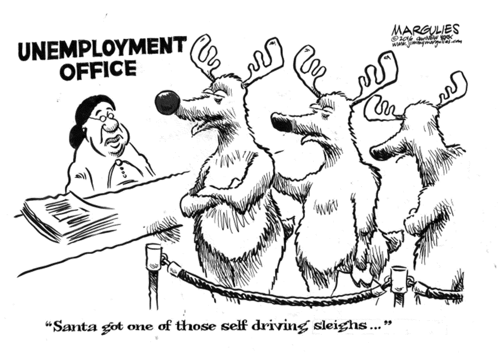 Santa's self driving sleigh