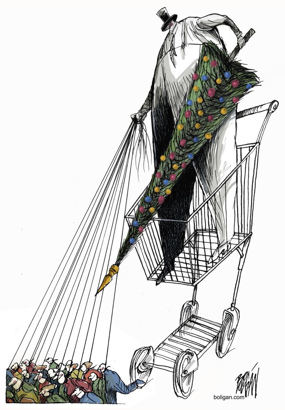 Shopping Season Sleigh