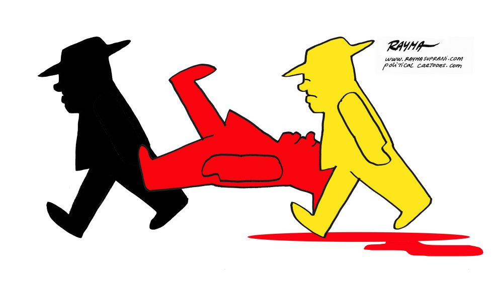 ATTACKED IN BERLIN