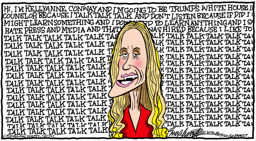  KELLYANNE by Bob Englehart