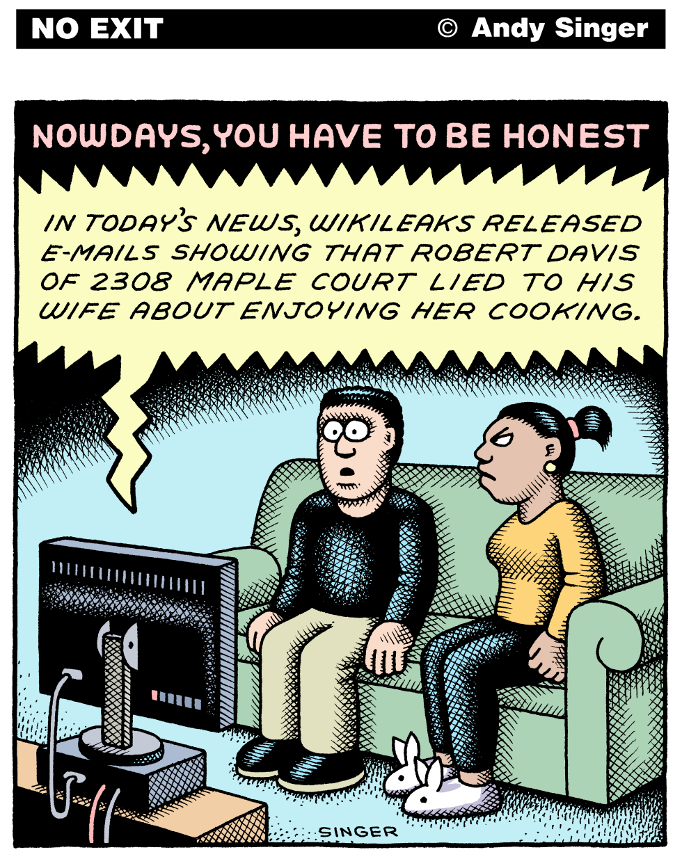 Wikileaks Gets Personal color version