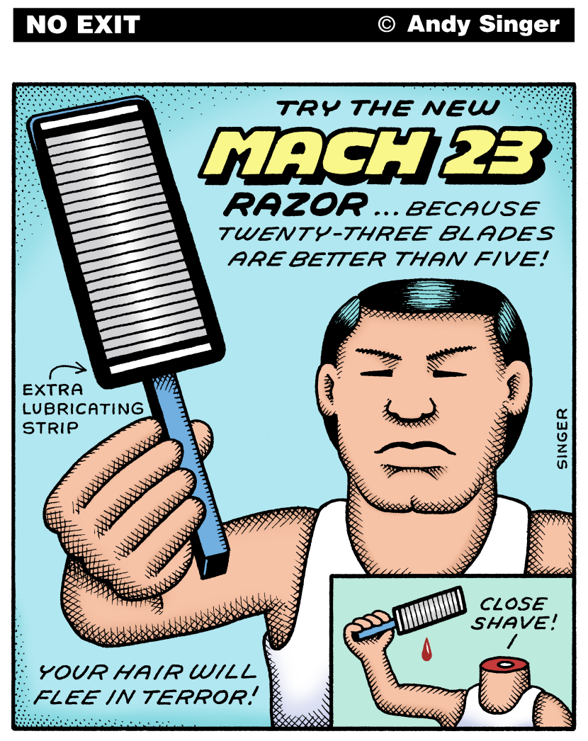 Mach 23 Razor color version