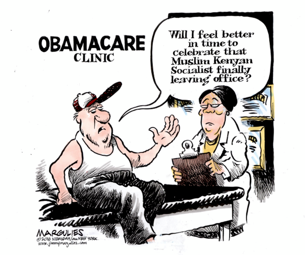 Obama leaving office color