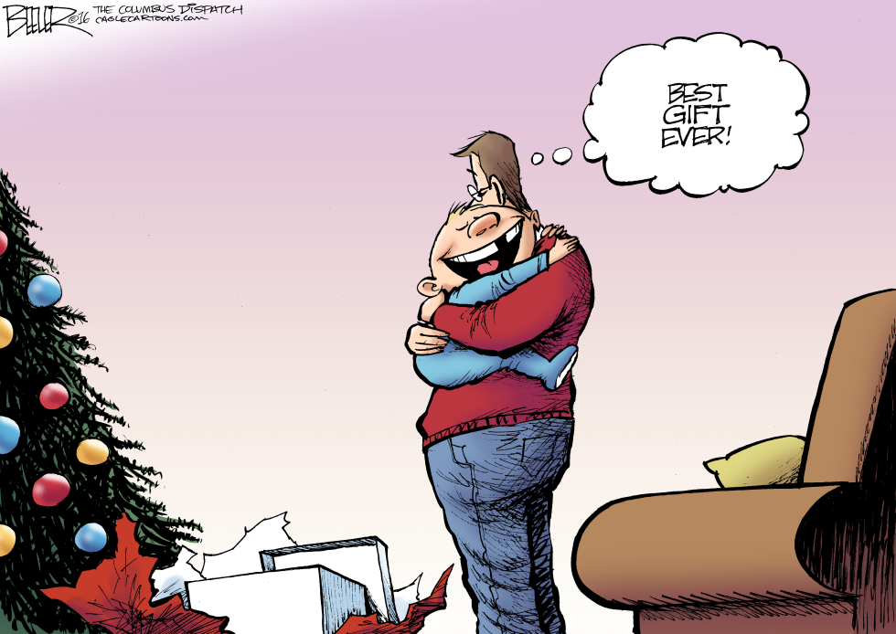  MERRY CHRISTMAS by Nate Beeler