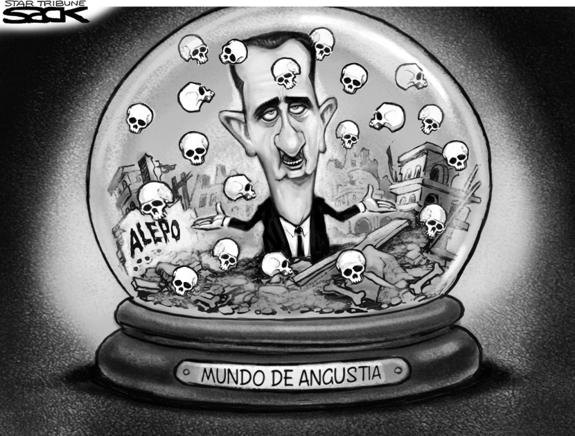 Assad y Alepo