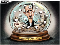 ASSAD Y ALEPO /  by Steve Sack