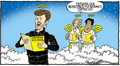 GEORGE MICHAEL /  by Bob Englehart