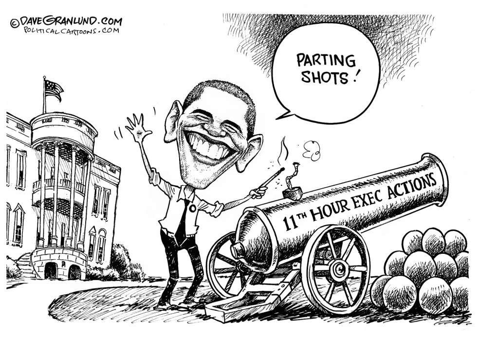 Obama parting shots
