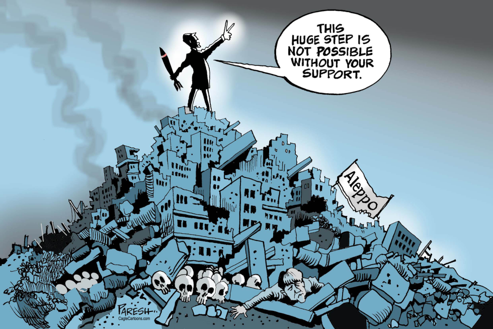  ALEPPO VICTORY by Paresh Nath