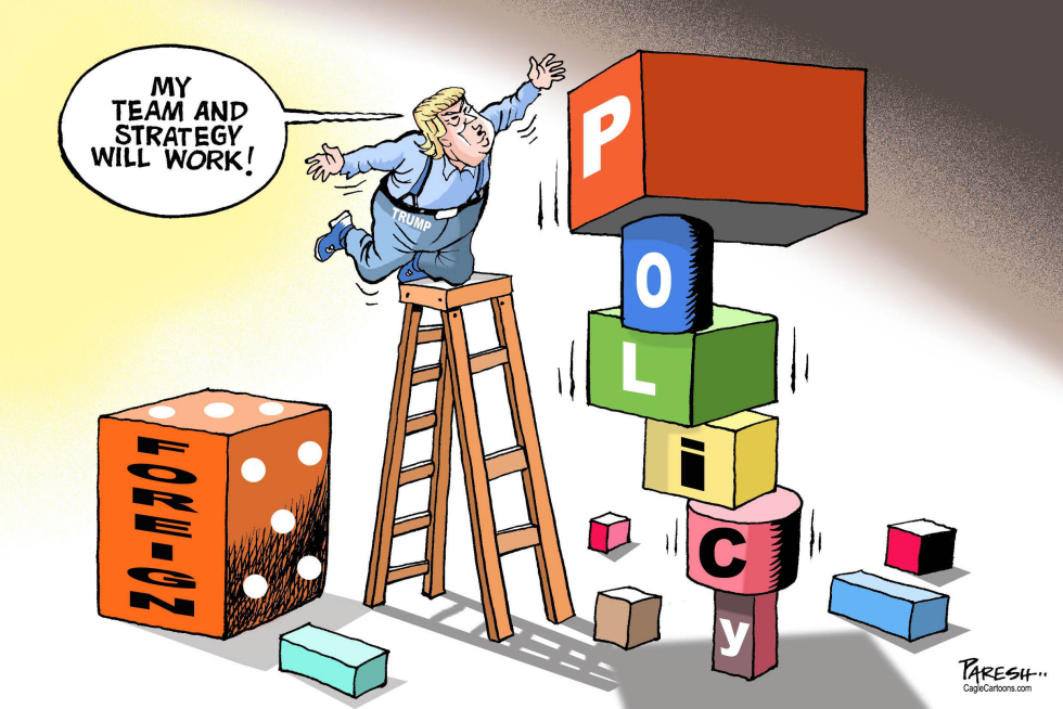  TRUMP FOREIGN POLICY TEAM by Paresh Nath