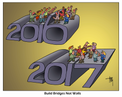 BUILDING BRIDGES by Arend Van Dam