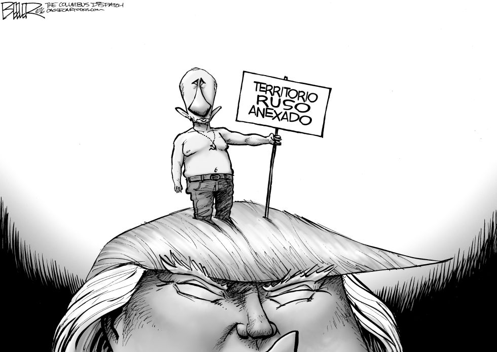  TRUMP ANEXADO by Nate Beeler