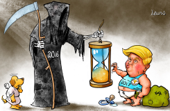 UNHAPPY NEW YEAR by Peter Lewis