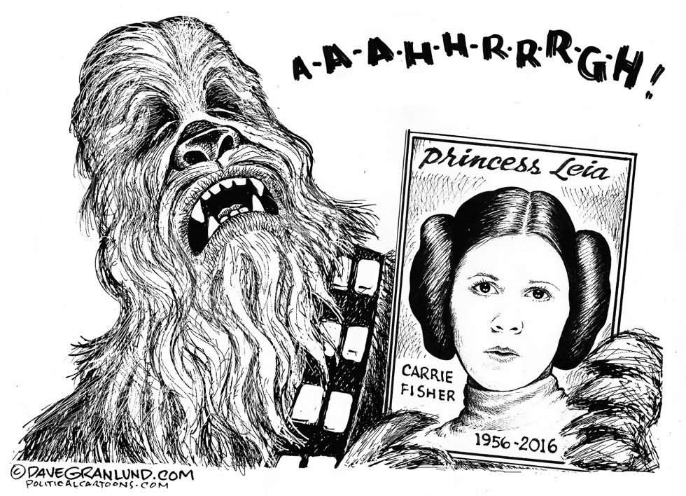 Carrie Fisher tribute