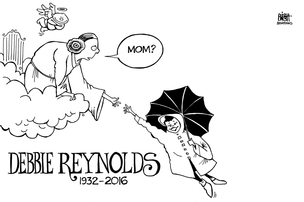 DEBBIE REYNOLDS B/W, RIP