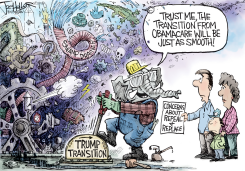 OBAMACARE by Joe Heller