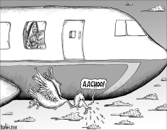 BIRD FLU HITS EUROPE by Brian Adcock