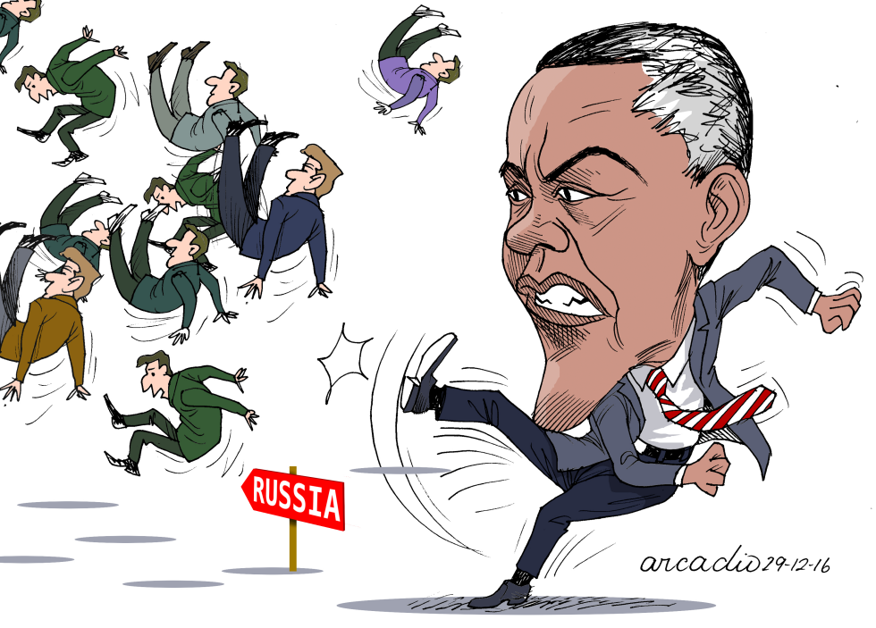 Obama angry against Russia