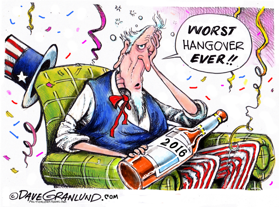  HANGOVER 2016 by Dave Granlund