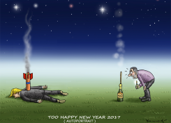 TOO HAPPY NEW YEAR 2017 by Marian Kamensky