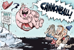 POLAR PLUNGE by Joe Heller