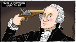 DIA DE LA INVESTIDURA by Bob Englehart
