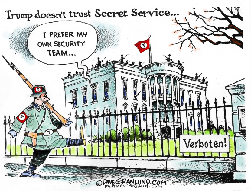 Trump security COLOR