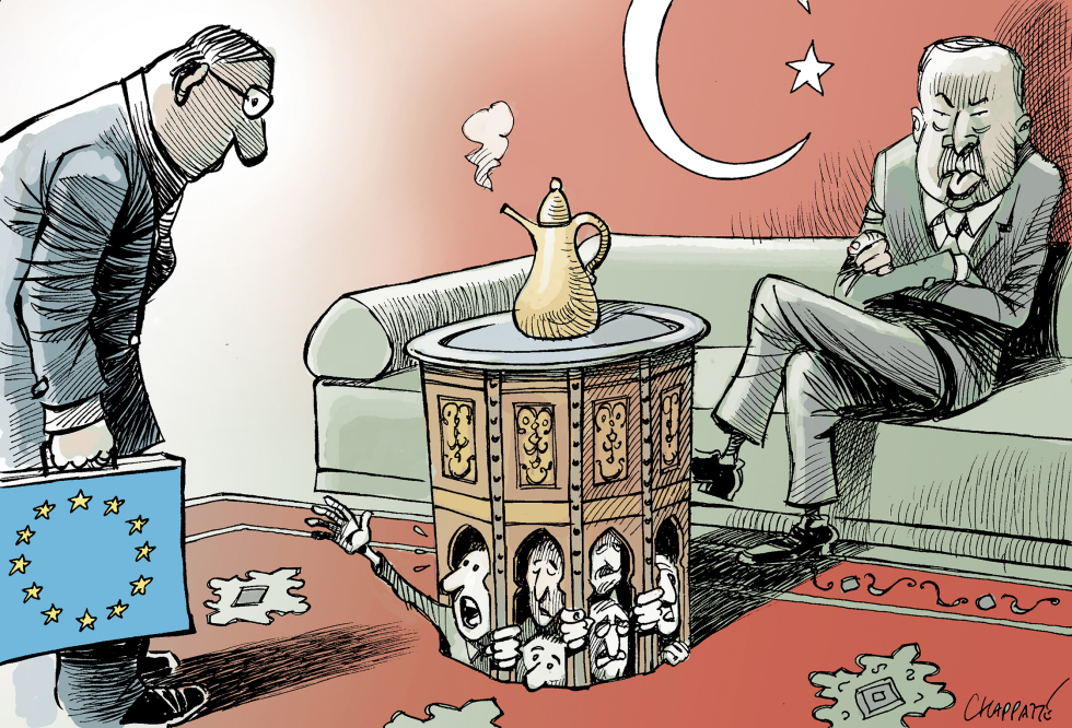  REPRESION DE ERDOGAN by Patrick Chappatte