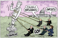 OBAMACARE DERROCADO  by Monte Wolverton