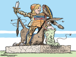 MCCASKILL IS MISSOURI DEMOCRATIC PARTY'S JOAN OF ARC by R.J. Matson
