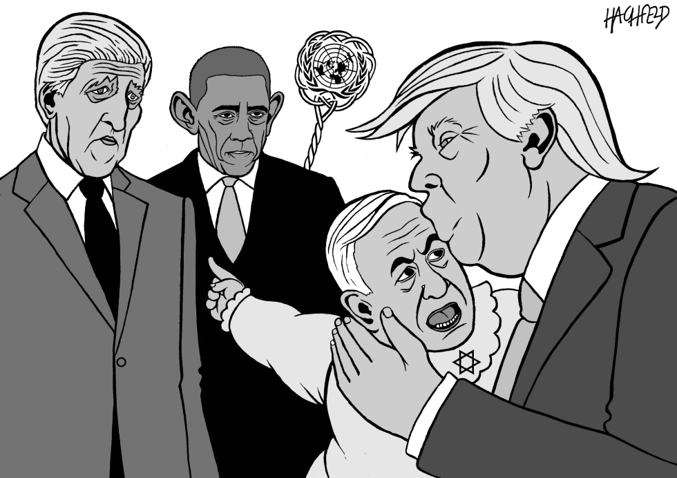 Trump consuela a Bibi