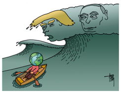 THREATENED WORLD by Arend Van Dam