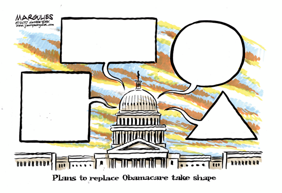 Plans to replace Obamacare color