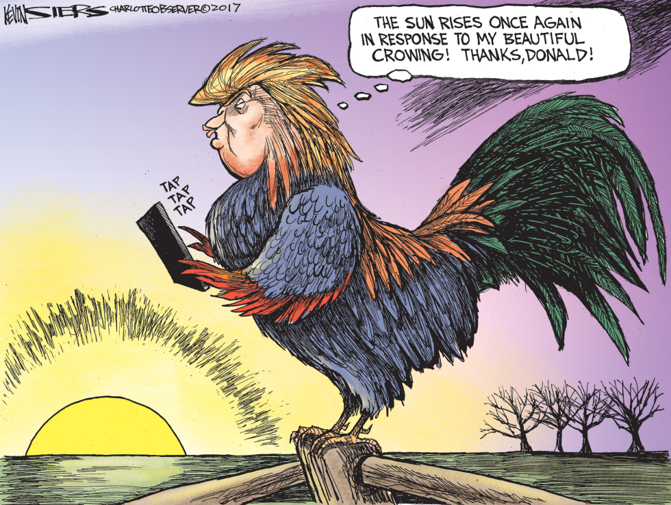  TRUMPS CROWNING by Kevin Siers