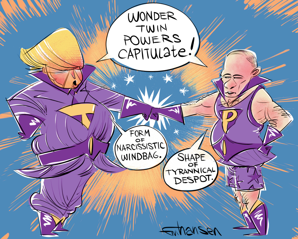 Wonder Twins To The Rescue