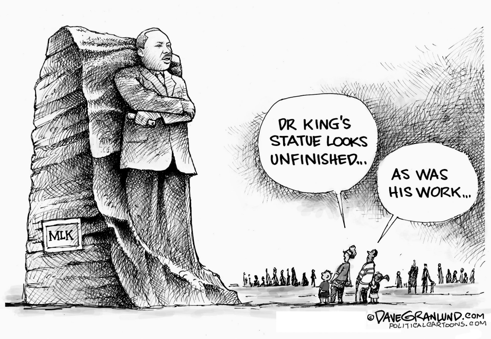 MLK statue