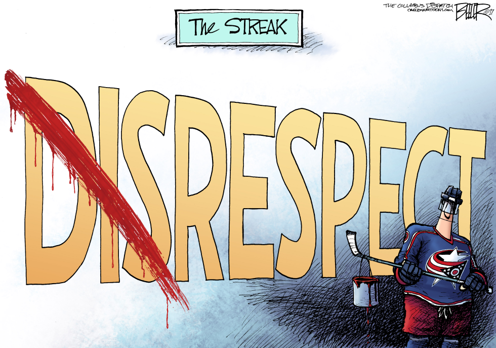  LOCAL OH BLUE JACKETS RESPECT by Nate Beeler